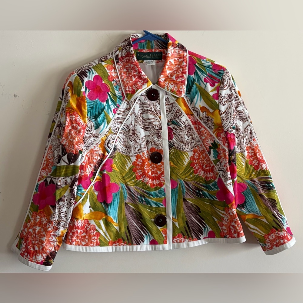 Harve Benard Multicolor Floral Blazer